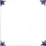 faience ponchon carrelage artisanal bleu