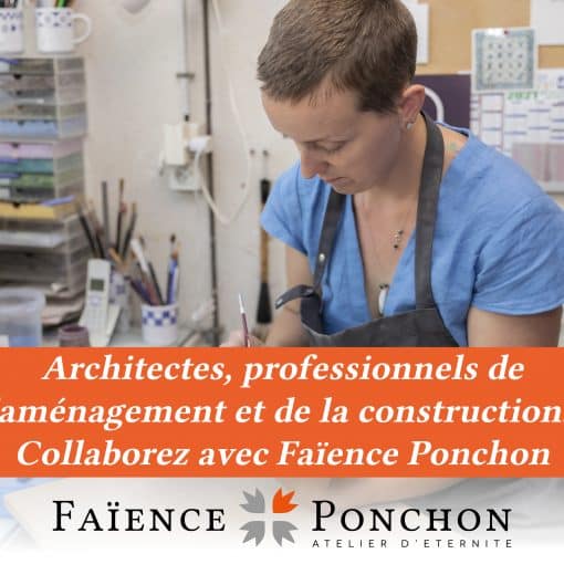 professionnels, architectes, faience murale, carrelage, faience ponchon