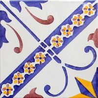 Carreaux de Ponchon Rose des vents